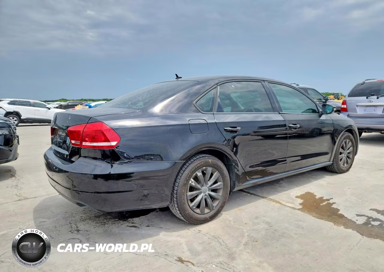 2012 Volkswagen Passat S VIN:1VWAP7A34CC026442 - 3