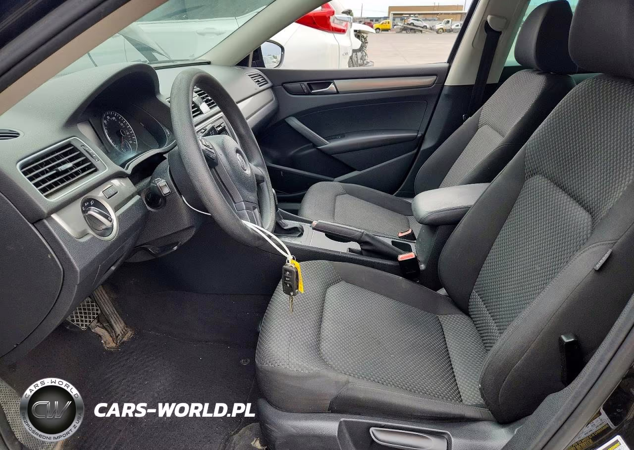 2012 Volkswagen Passat S VIN:1VWAP7A34CC026442 - 7