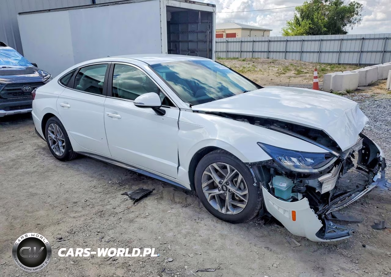 2021 Hyundai Sonata Sel VIN:5NPEL4JA7MH104991 - 4