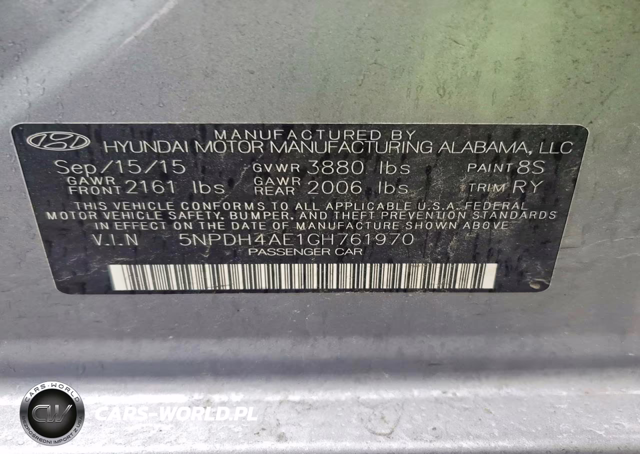 2016 Hyundai Elantra Value Edition VIN:5NPDH4AE1GH761970 - 13