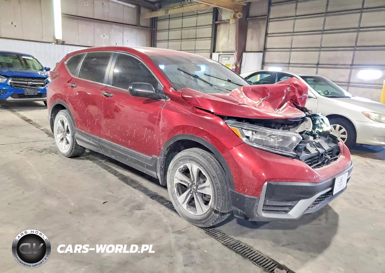 2021 Honda Cr-V Lx VIN:5J6RW2H23ML011631 - 4