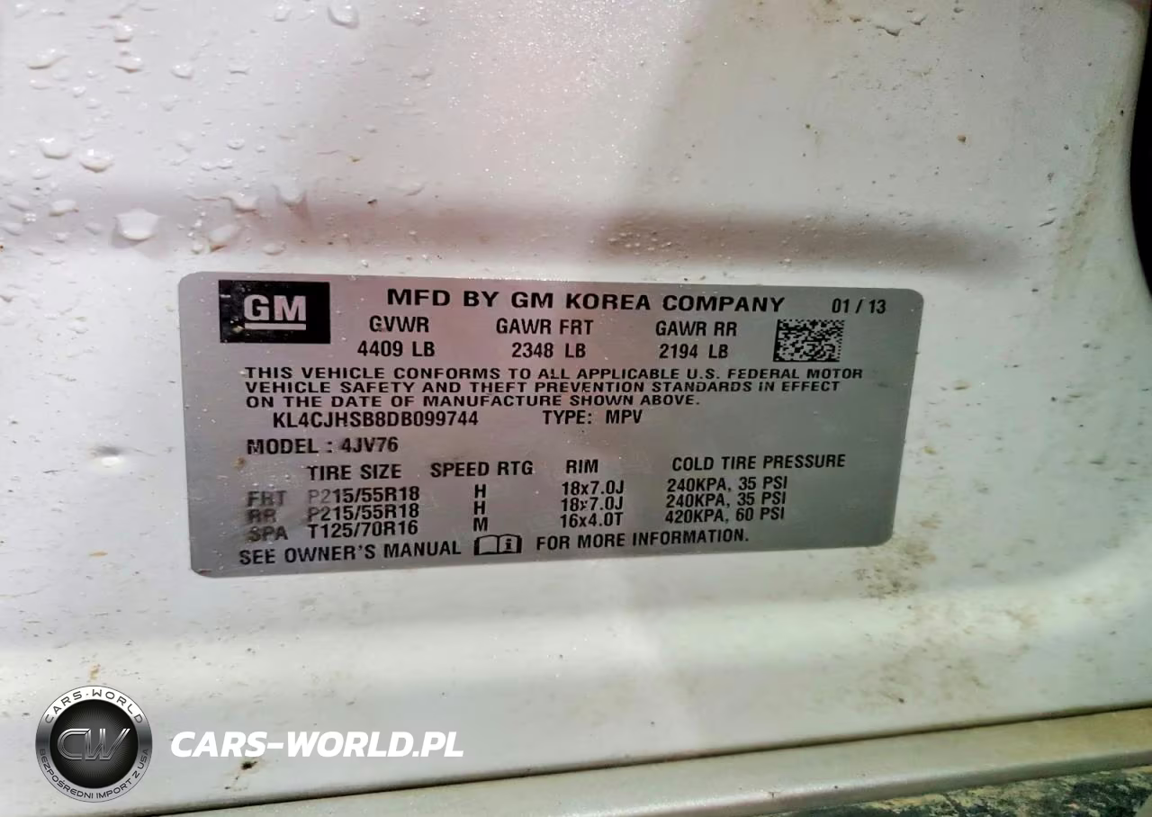 2013 Buick Encore Premium VIN:KL4CJHSB8DB099744 - 14
