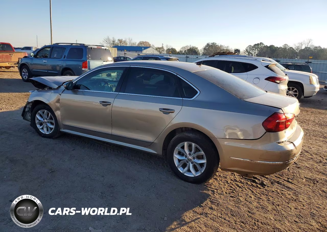 2016 Volkswagen Passat S VIN:1VWAT7A35GC037807 - 2