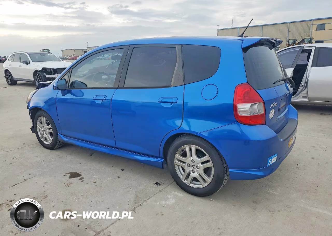 2007 Honda Fit S VIN:JHMGD38627S029249 - 2