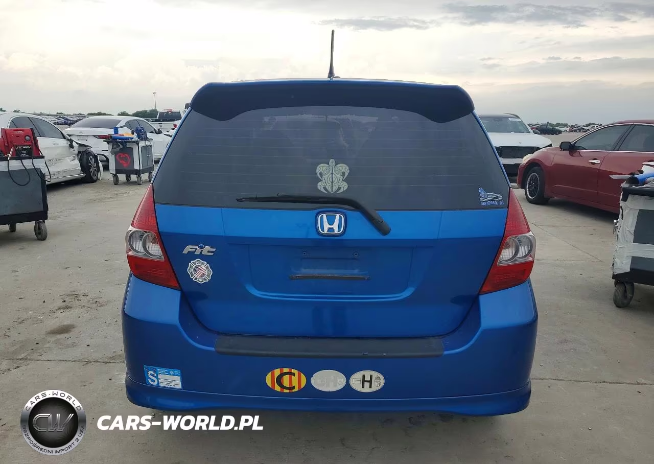2007 Honda Fit S VIN:JHMGD38627S029249 - 6