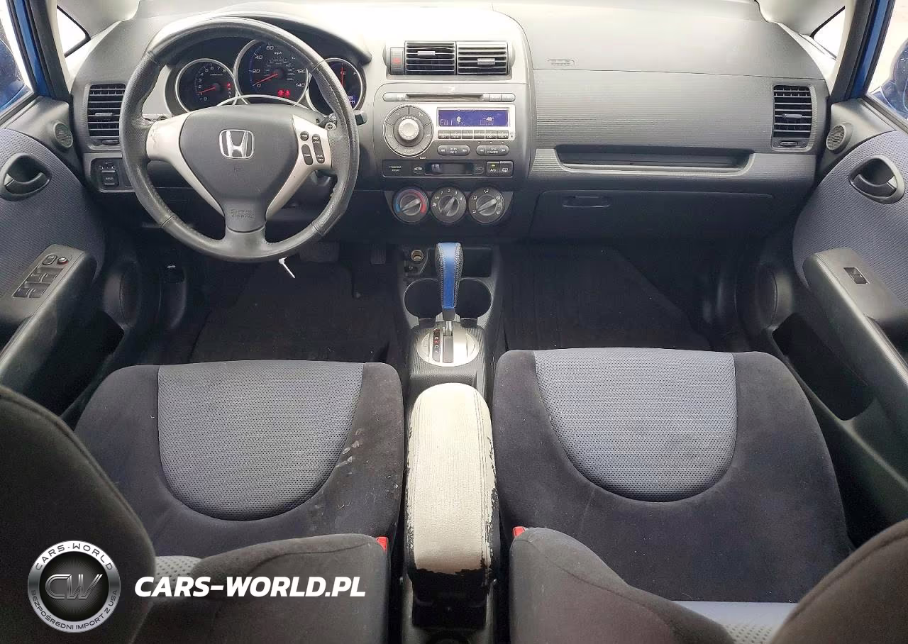 2007 Honda Fit S VIN:JHMGD38627S029249 - 8