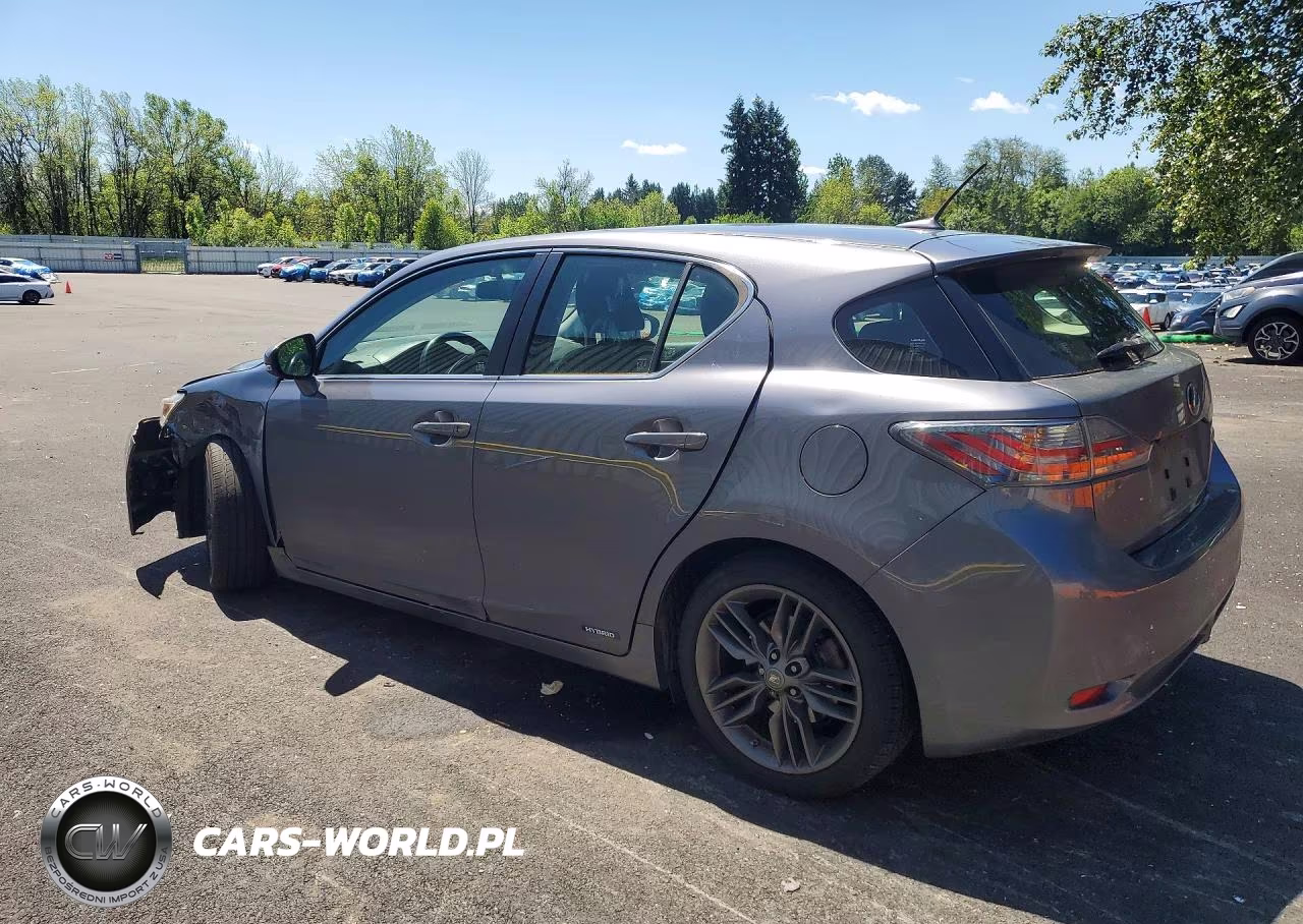 2013 Lexus Ct 200 VIN:JTHKD5BH4D2140851 - 2