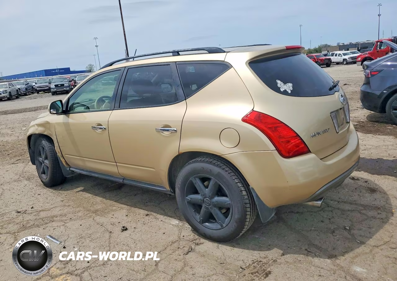 2004 Nissan Murano Sl VIN:JN8AZ08T64W200879 - 2
