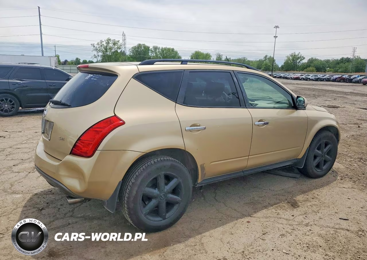 2004 Nissan Murano Sl VIN:JN8AZ08T64W200879 - 3
