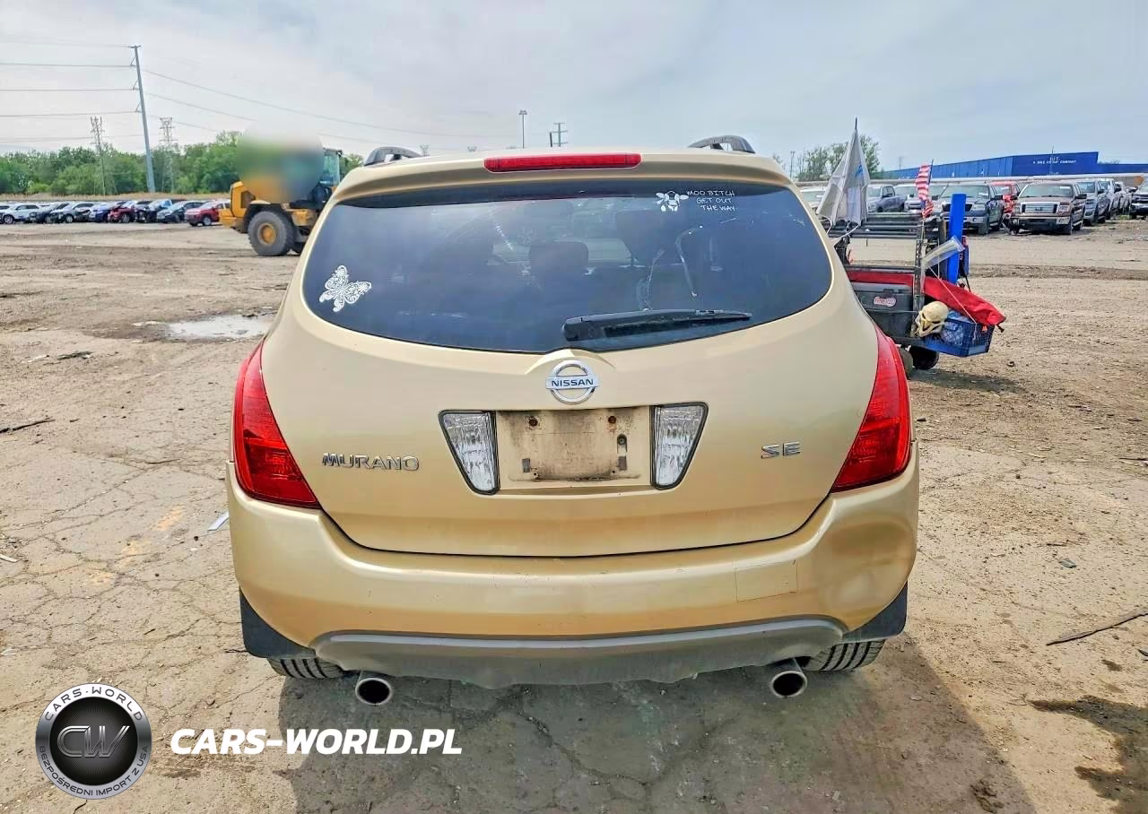 2004 Nissan Murano Sl VIN:JN8AZ08T64W200879 - 6