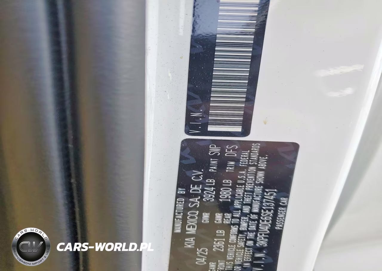 2025 Kia K4 Ex VIN:3KPFU4DE6SE137451 - 13