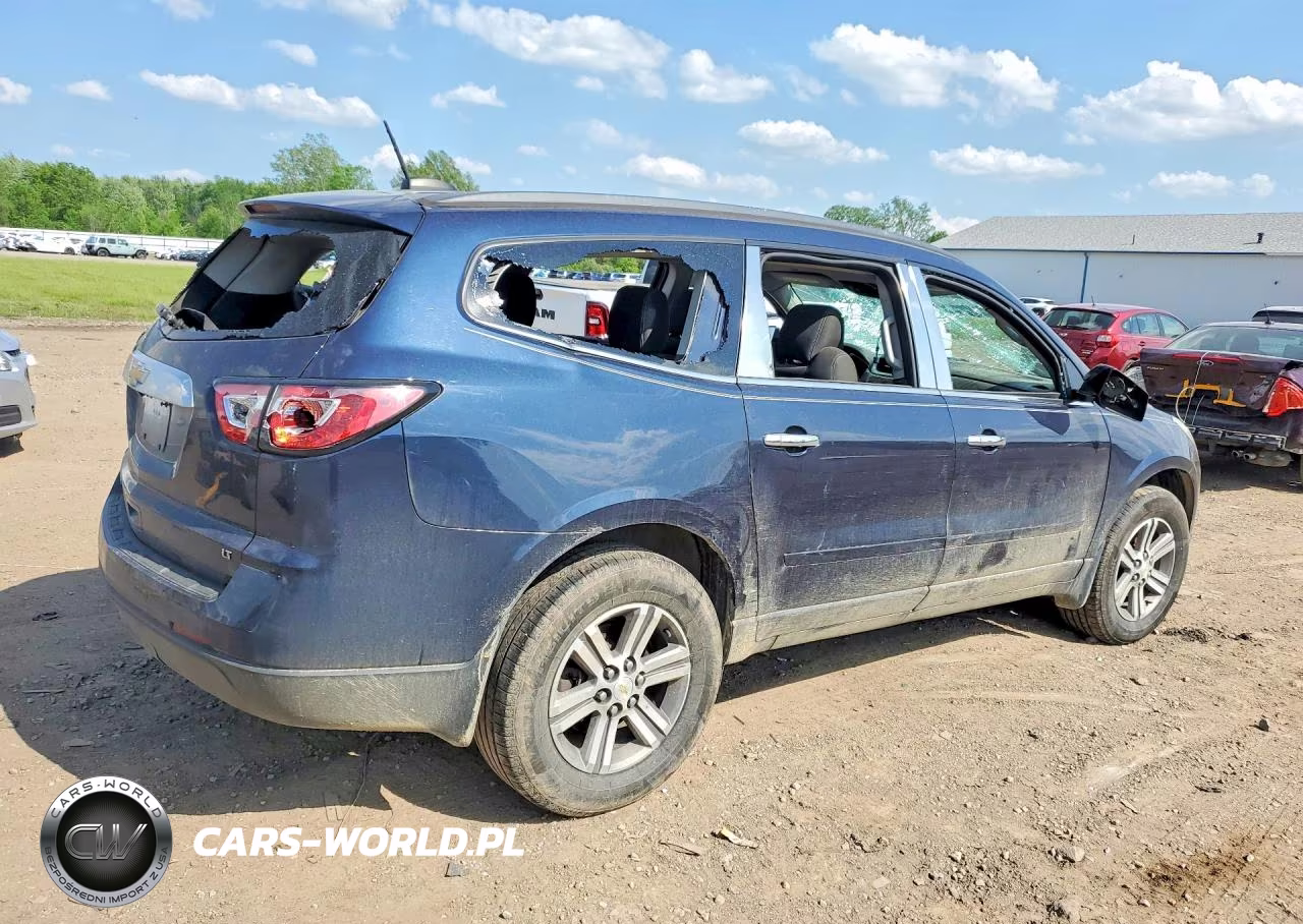 2017 Chevrolet Traverse Lt VIN:1GNKVGKD5HJ141694 - 3