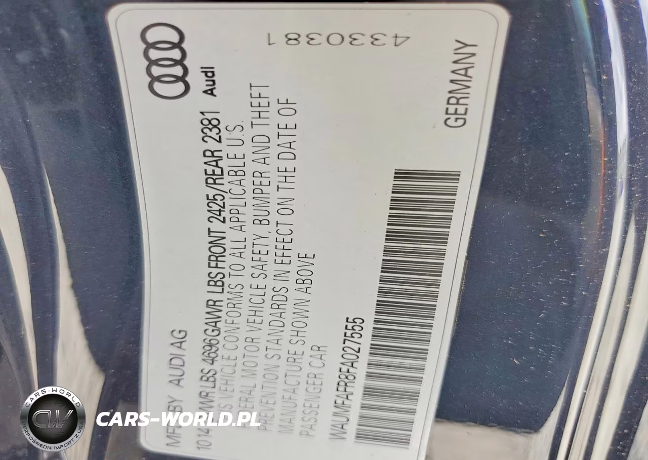 2015 Audi A5 Premium Plus VIN:WAUMFAFR8FA027555 - 12