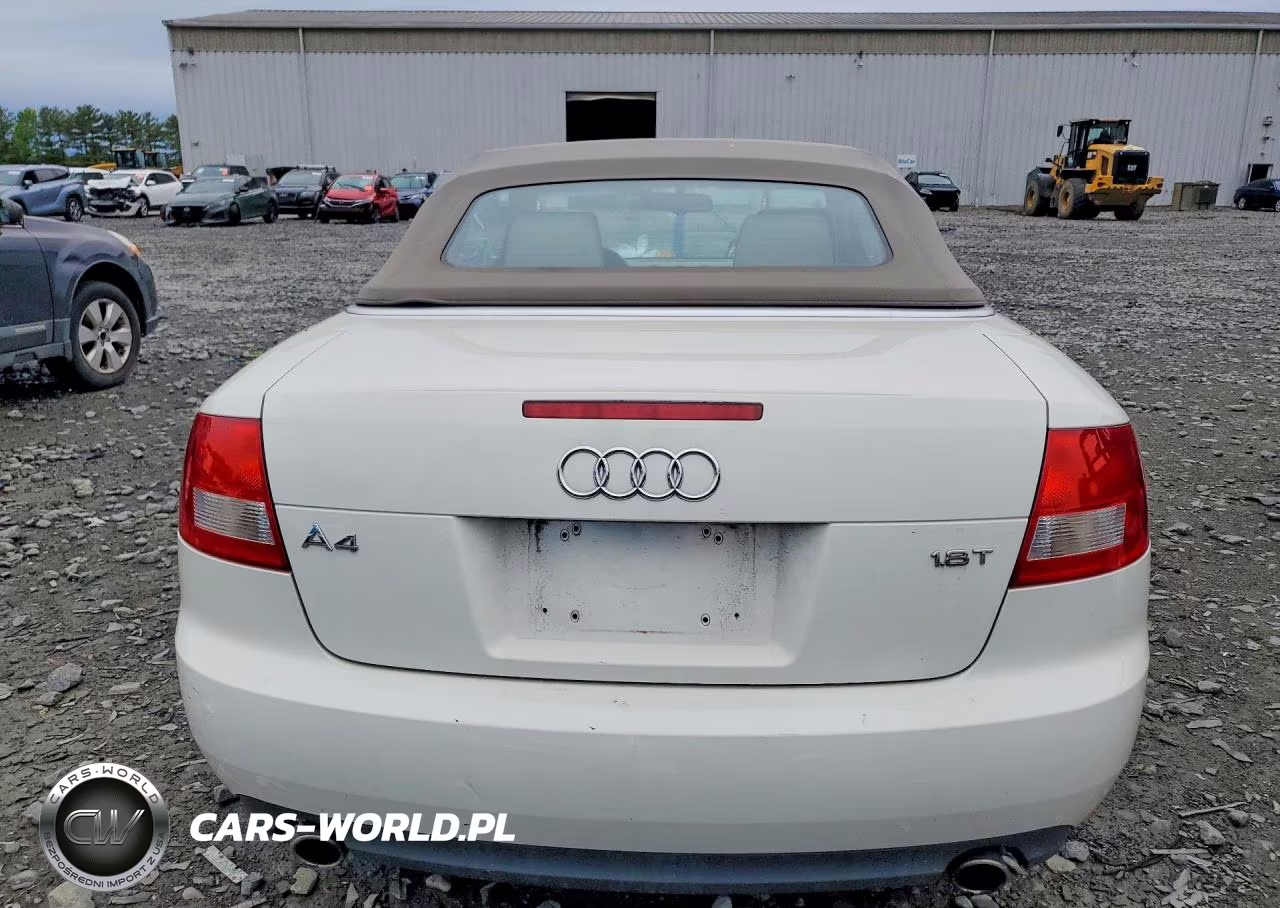 2005 Audi A4 1.8 Cabriolet VIN:WAUAC48H85K006957 - 6