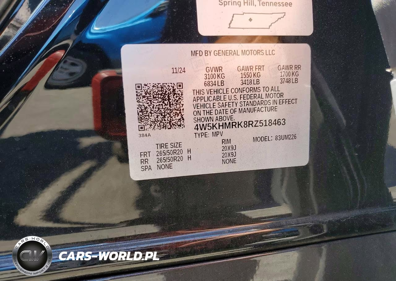 2024 Acur Zdx Ev 4D 2Wd A-Spec VIN:4W5KHMRK8RZ518463 - 14