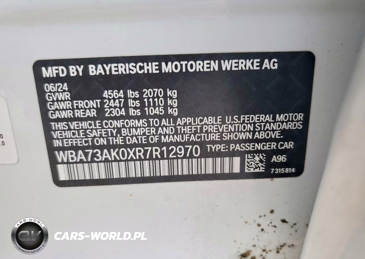 2024 BMW Motorrad 228Xi VIN:WBA73AK0XR7R12970 - 12