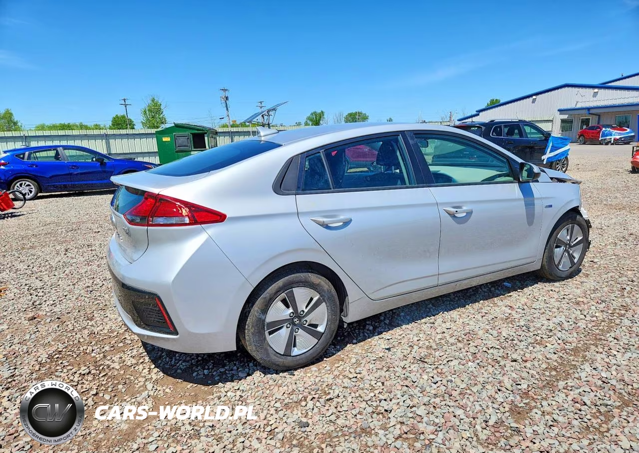 2019 Hyundai Ioniq Blue VIN:KMHC65LC3KU115438 - 3