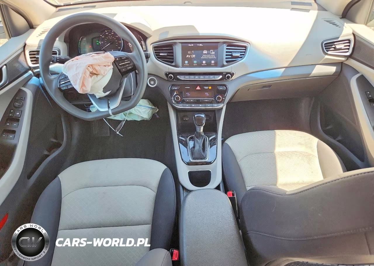 2019 Hyundai Ioniq Blue VIN:KMHC65LC3KU115438 - 8