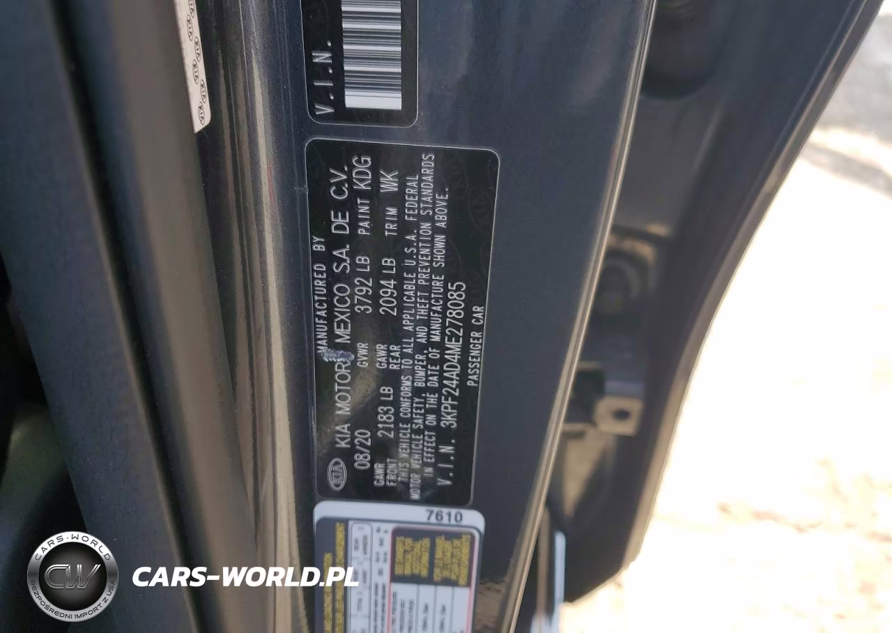 2021 Kia Forte Lxs VIN:3KPF24AD4ME278085 - 12