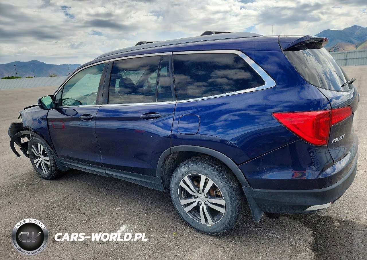 2017 Honda Pilot Exl VIN:5FNYF6H51HB100951 - 2
