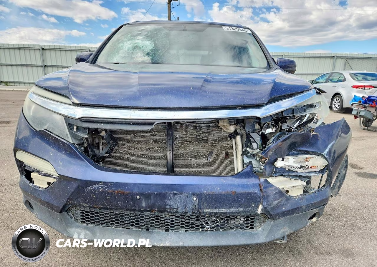 2017 Honda Pilot Exl VIN:5FNYF6H51HB100951 - 5