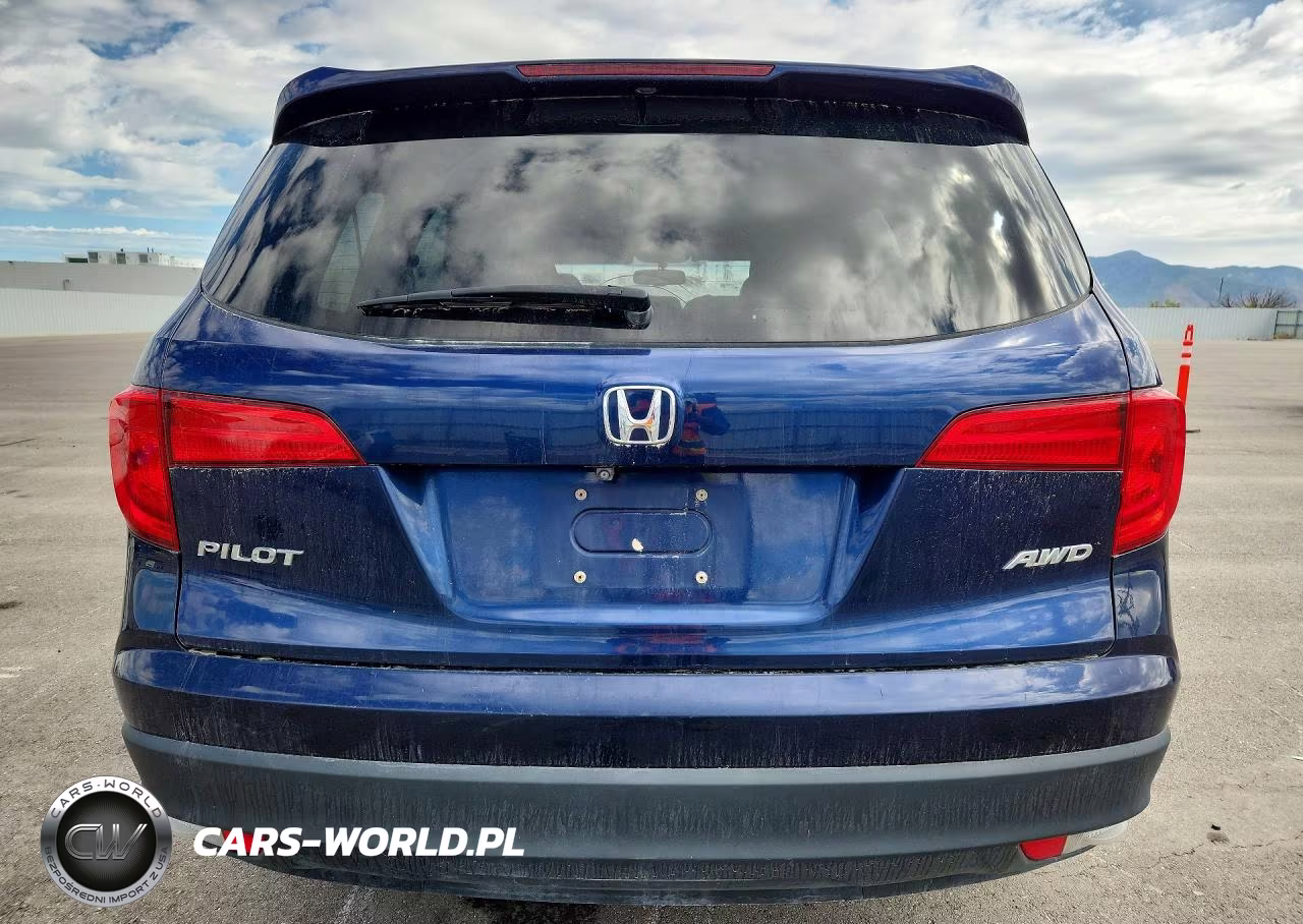 2017 Honda Pilot Exl VIN:5FNYF6H51HB100951 - 6