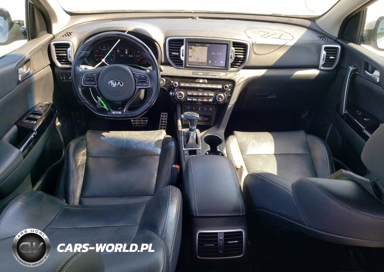 2018 Kia Sportage Sx VIN:KNDPR3A60J7331064 - 8