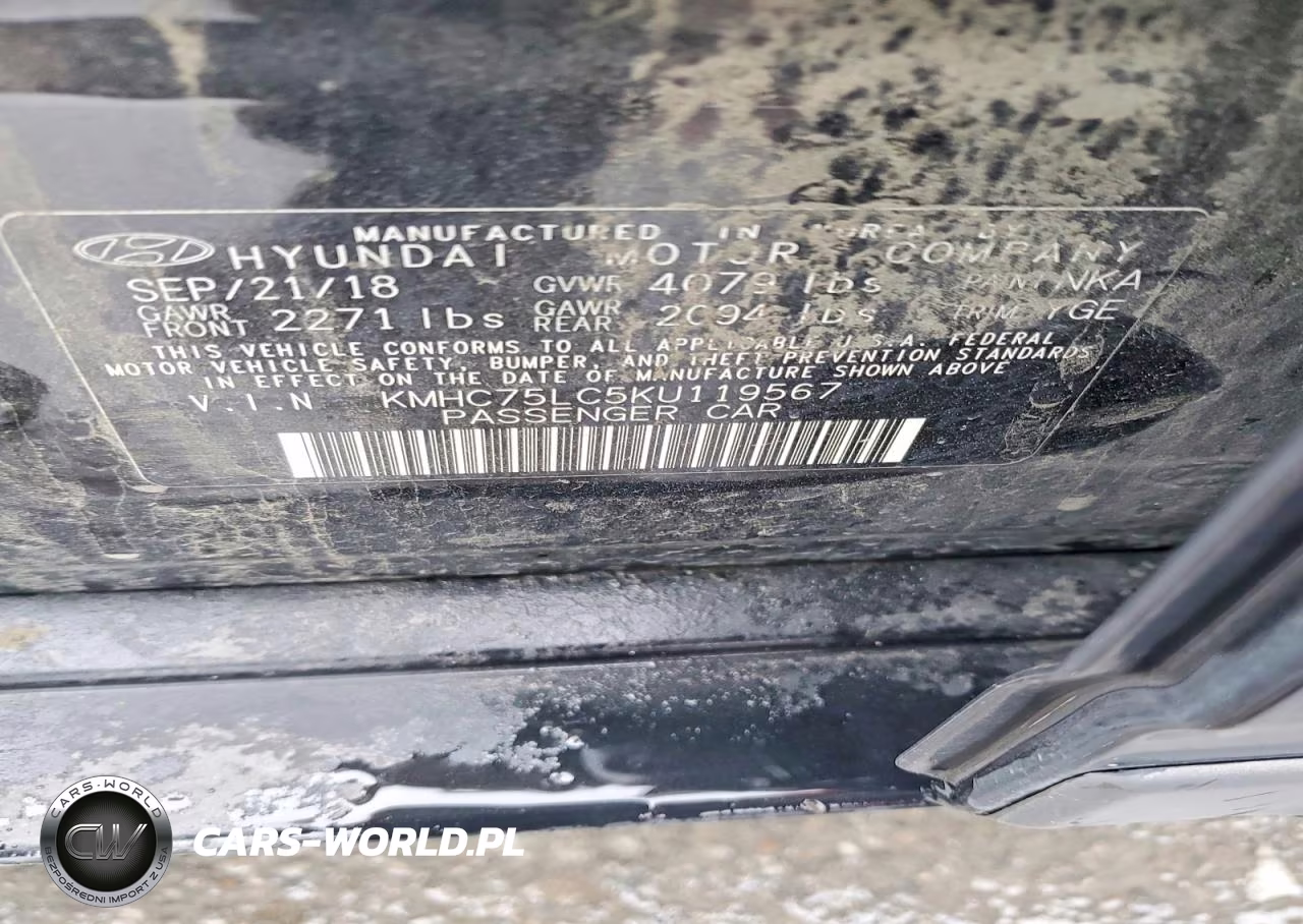 2019 Hyundai Ioniq Sel VIN:KMHC75LC5KU119567 - 12