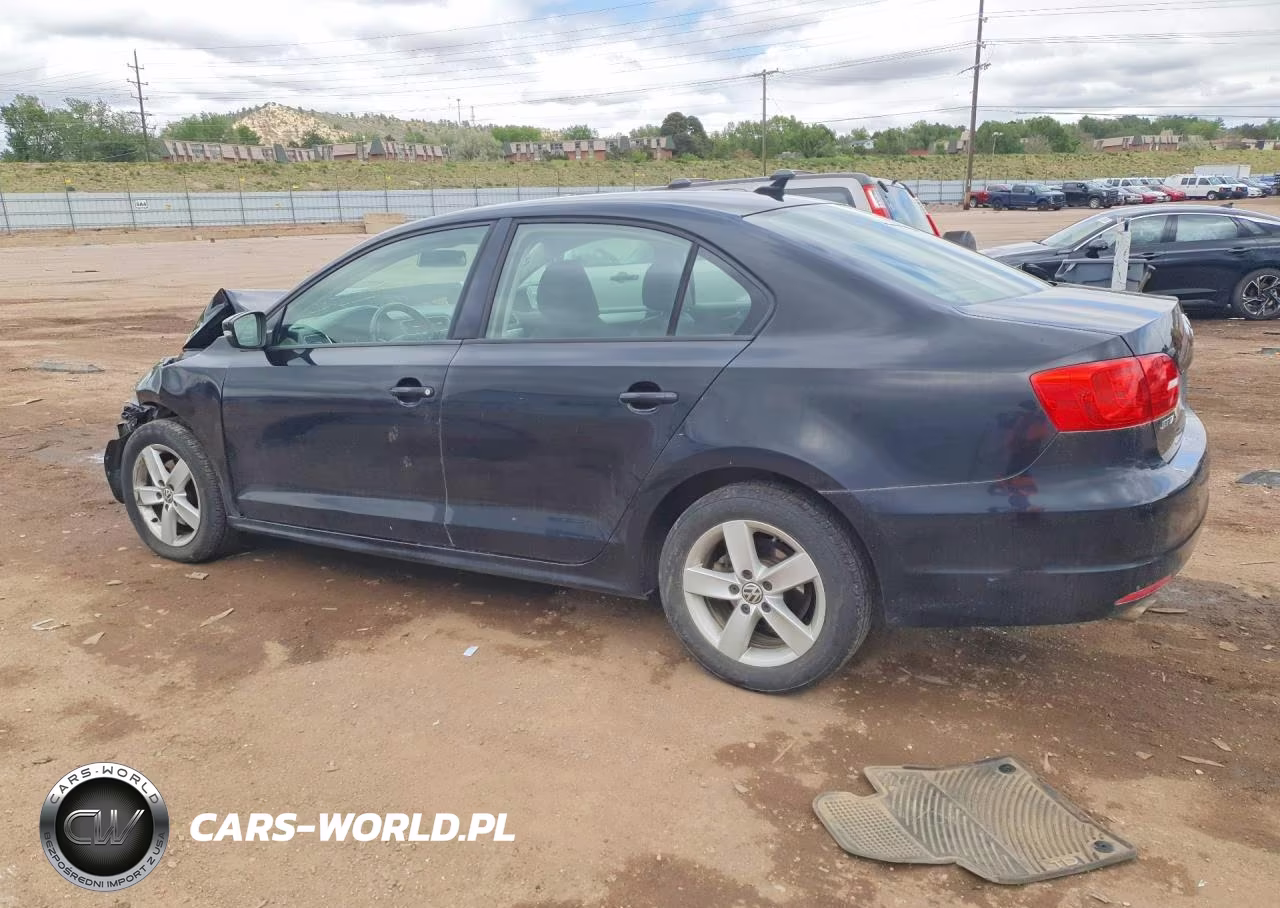 2012 Volkswagen Jetta Tdi VIN:3VWLL7AJ6CM094355 - 2