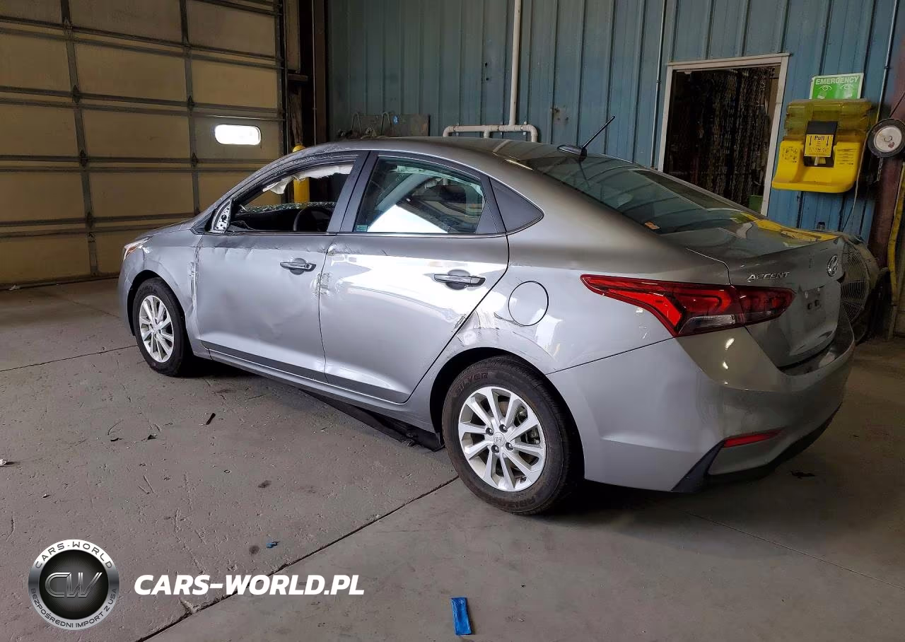 2022 Hyundai Accent Sel VIN:3KPC24A60NE164302 - 2