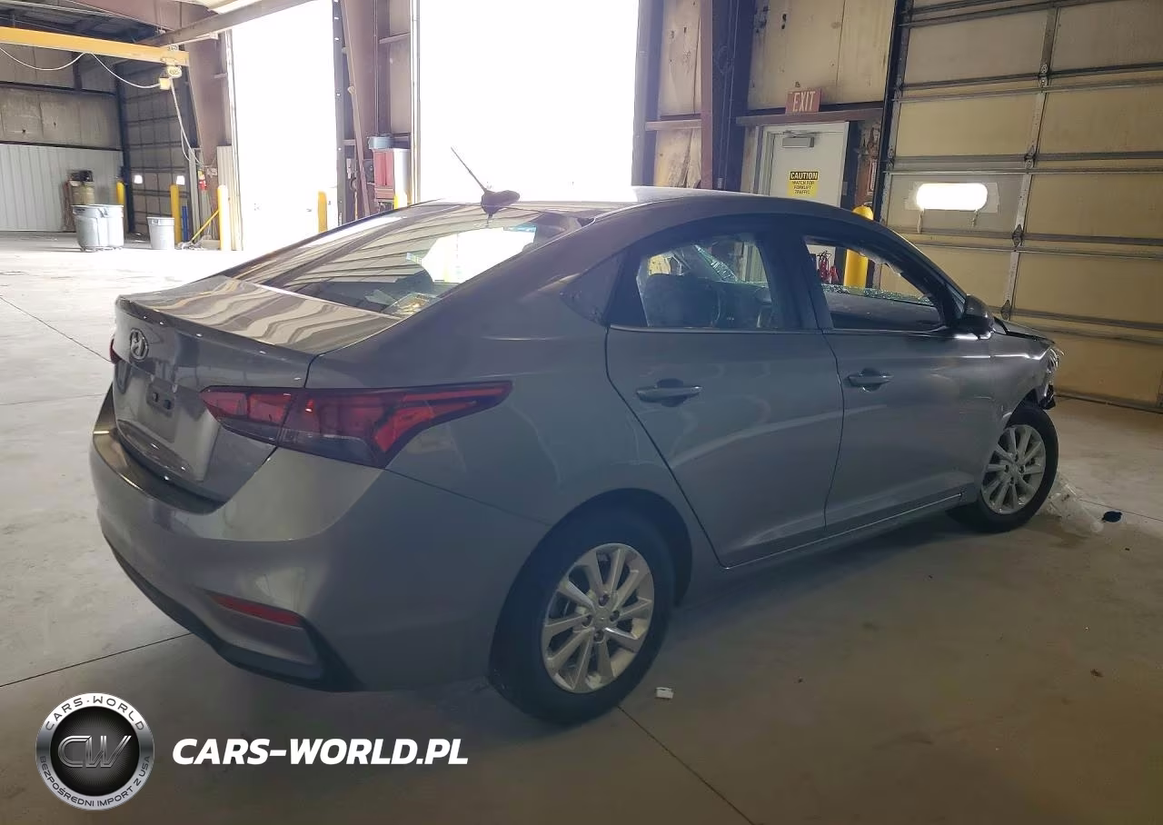 2022 Hyundai Accent Sel VIN:3KPC24A60NE164302 - 3