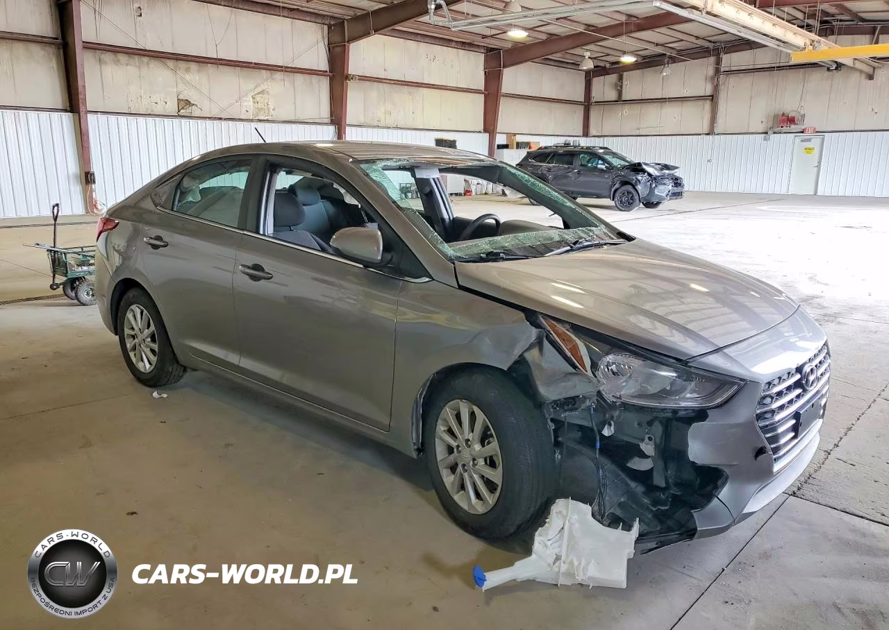 2022 Hyundai Accent Sel VIN:3KPC24A60NE164302 - 4