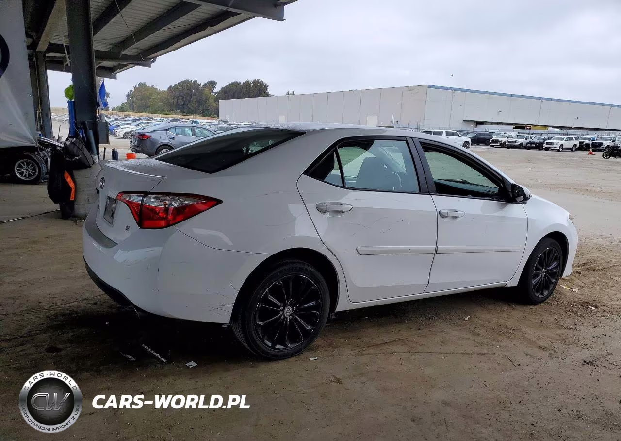 2016 Toyota Corolla S Plus VIN:5YFBURHE2GP414205 - 3