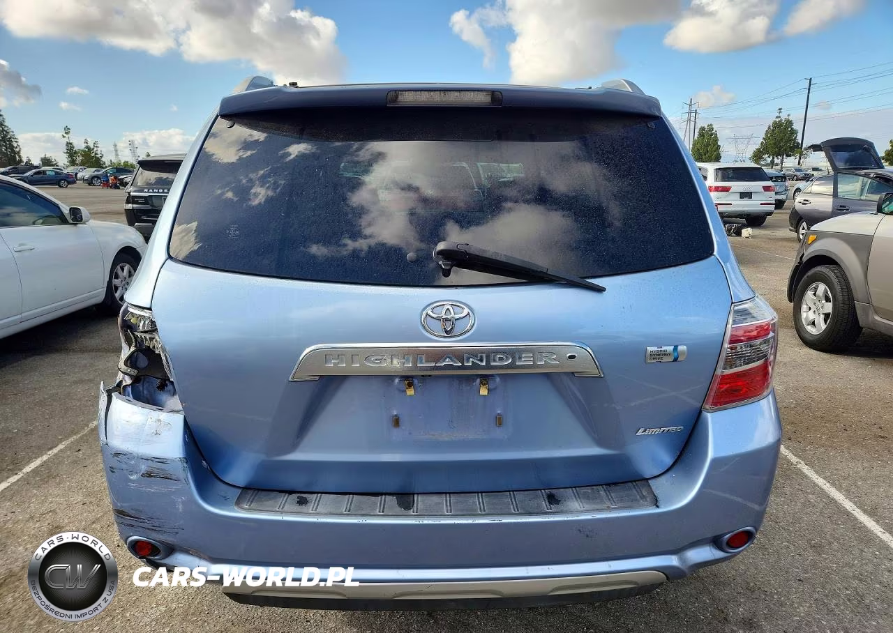 2010 Toyota Highlander Hybrid Limited VIN:JTEJW3EH3A2048015 - 6
