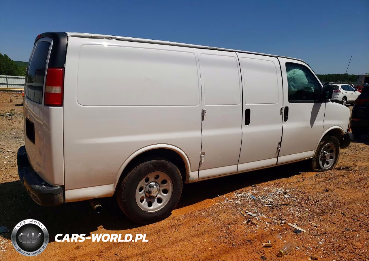 2012 Chevrolet Express 1500 Cargo Delivery Van VIN:1GCSGAFXXC1112866 - 3