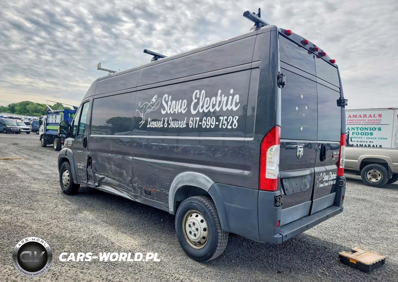 2016 Ram Promaster 2500 Delivery Van VIN:3C6TRVDG3GE110055 - 2