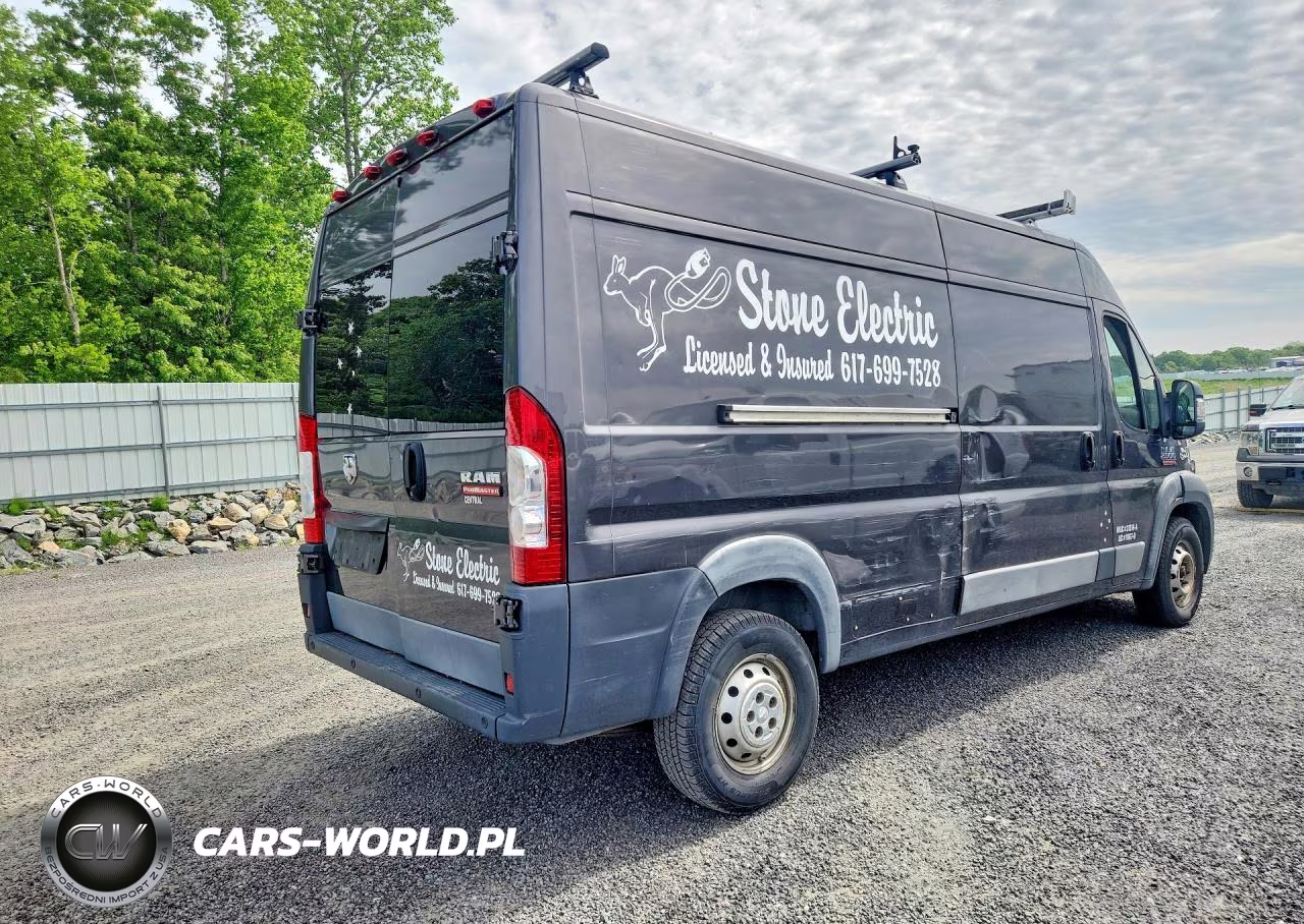 2016 Ram Promaster 2500 Delivery Van VIN:3C6TRVDG3GE110055 - 3