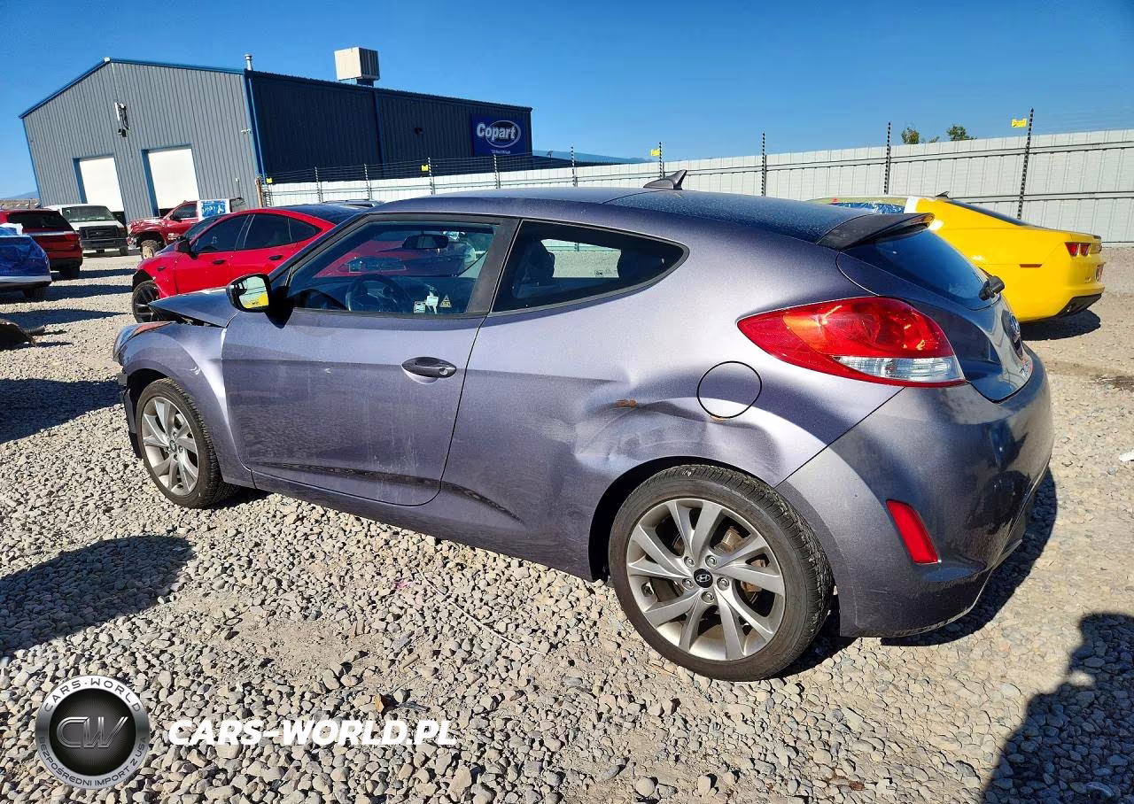2016 Hyundai Veloster Base VIN:KMHTC6AD6GU285634 - 2
