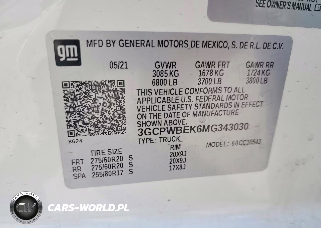 2021 Chevrolet Silverado C1500 Custom VIN:3GCPWBEK6MG343030 - 12