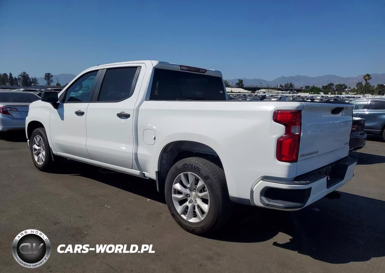 2021 Chevrolet Silverado C1500 Custom VIN:3GCPWBEK6MG343030 - 2