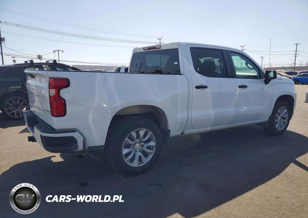 2021 Chevrolet Silverado C1500 Custom VIN:3GCPWBEK6MG343030 - 3