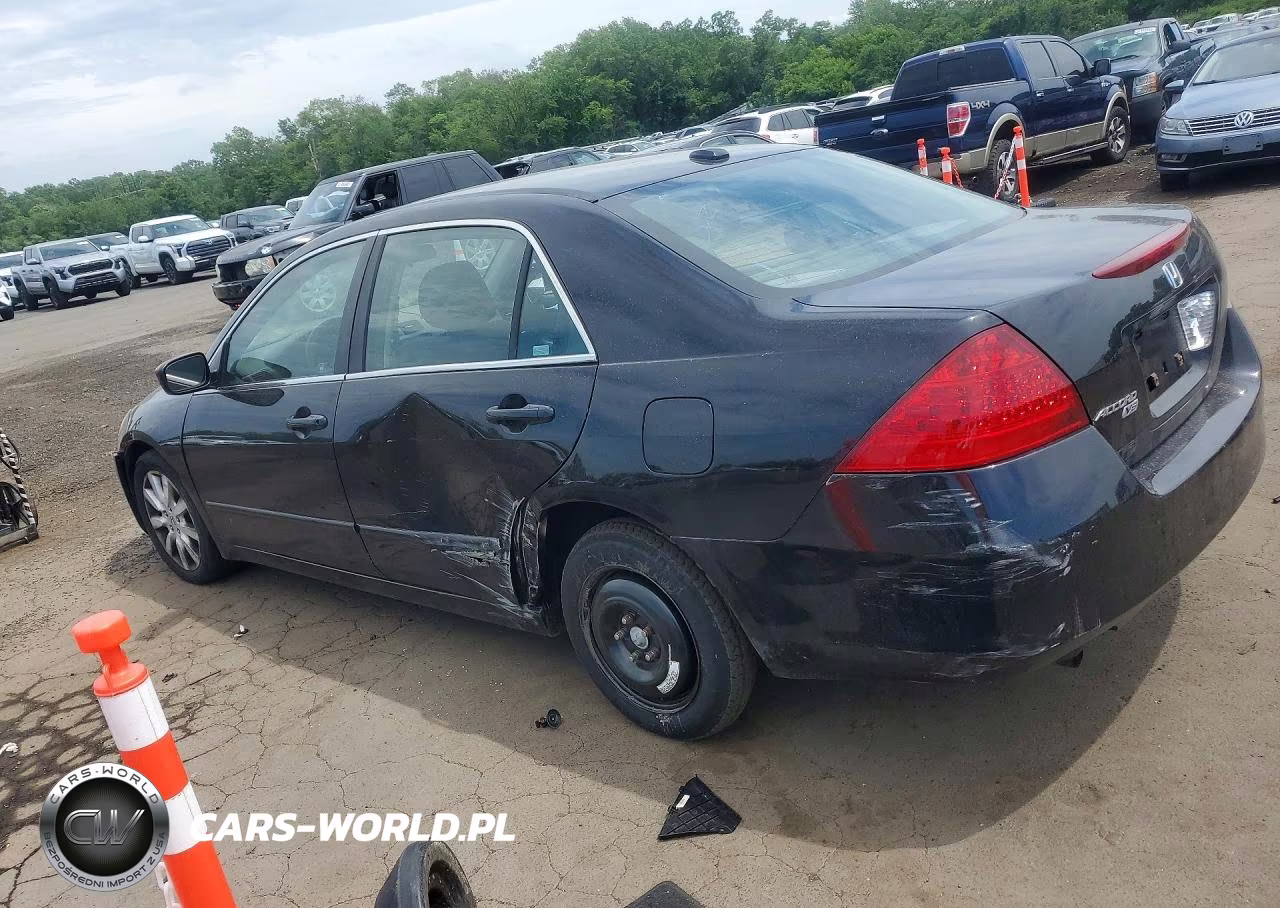 2007 Honda Accord Ex VIN:1HGCM665X7A106386 - 2