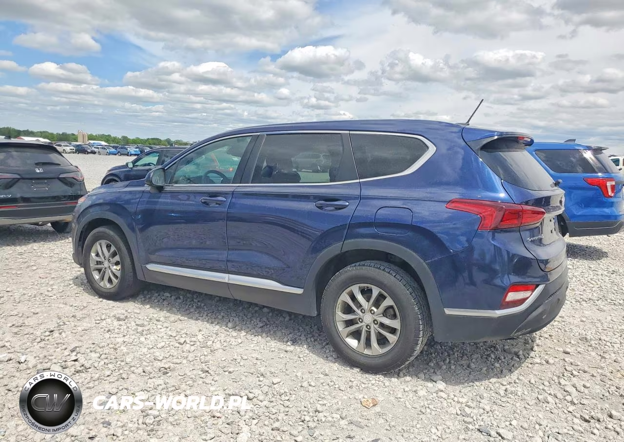 2019 Hyundai Santa Fe Se VIN:5NMS23AD5KH106937 - 2
