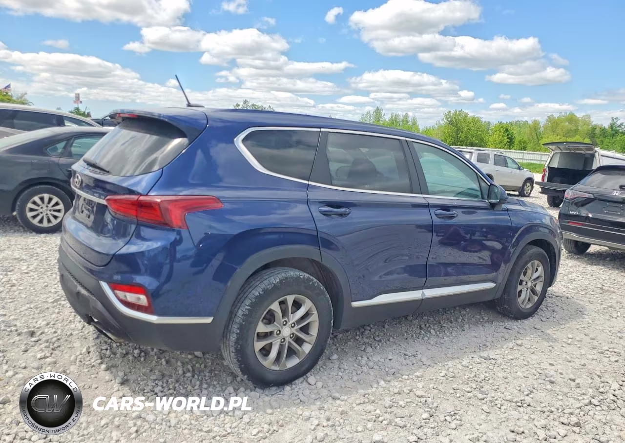 2019 Hyundai Santa Fe Se VIN:5NMS23AD5KH106937 - 3
