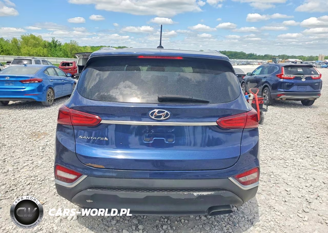 2019 Hyundai Santa Fe Se VIN:5NMS23AD5KH106937 - 6
