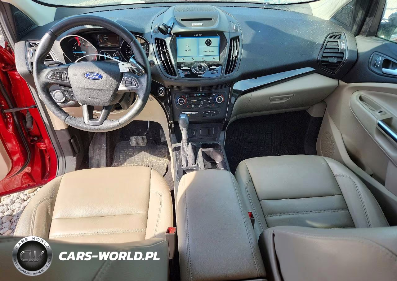 2017 Ford Escape Titanium VIN:1FMCU9JD8HUE34531 - 8