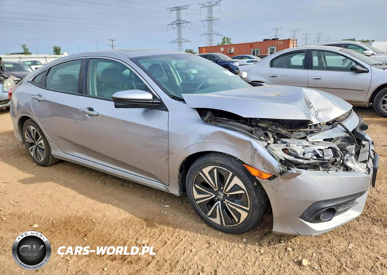 2016 Honda Civic Exl VIN:19XFC1F78GE007341 - 4