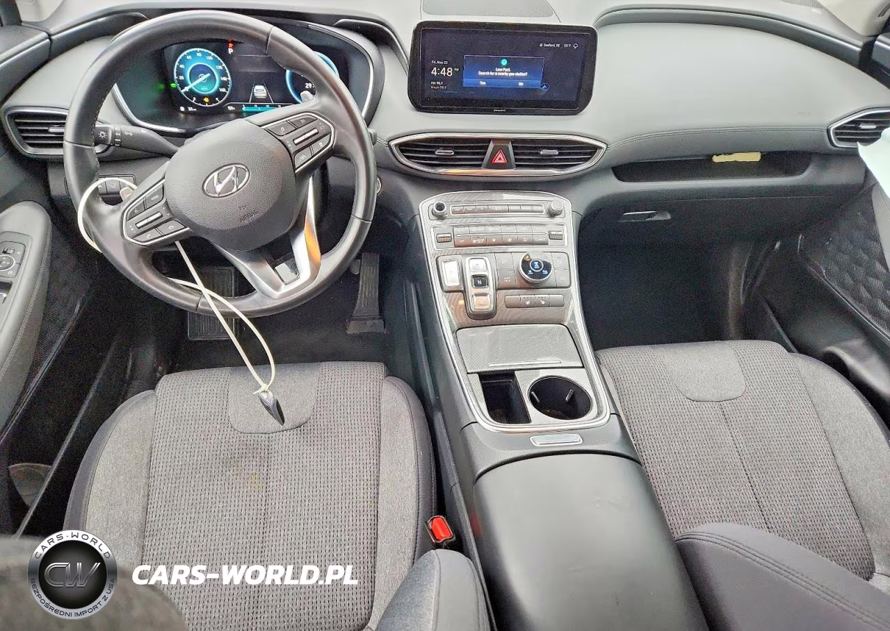 2023 Hyundai Santa Fe Blue VIN:5NMS2DA11PH007177 - 8