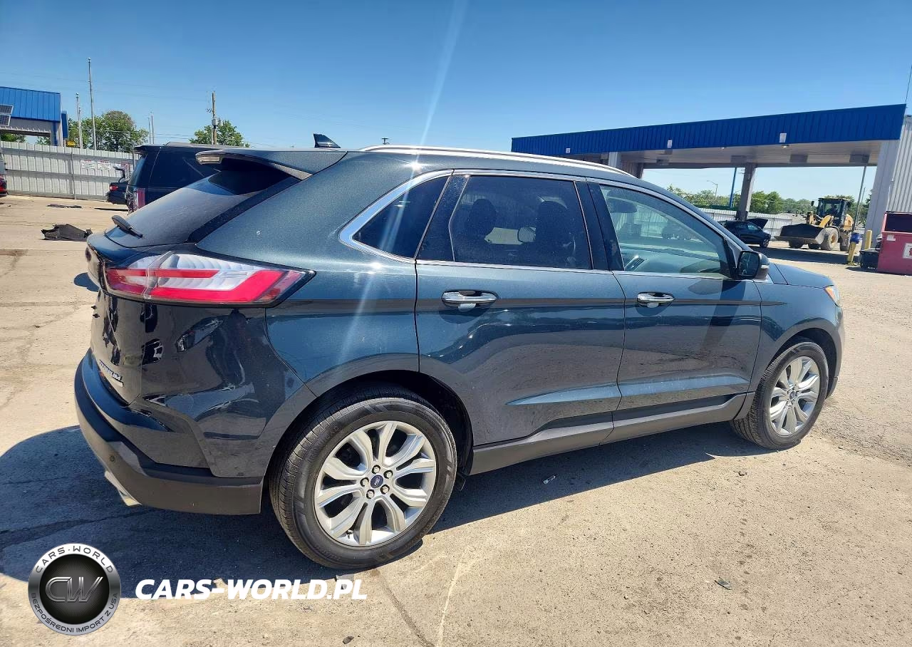 2019 Ford Edge Titanium VIN:2FMPK4K92KBB87007 - 3