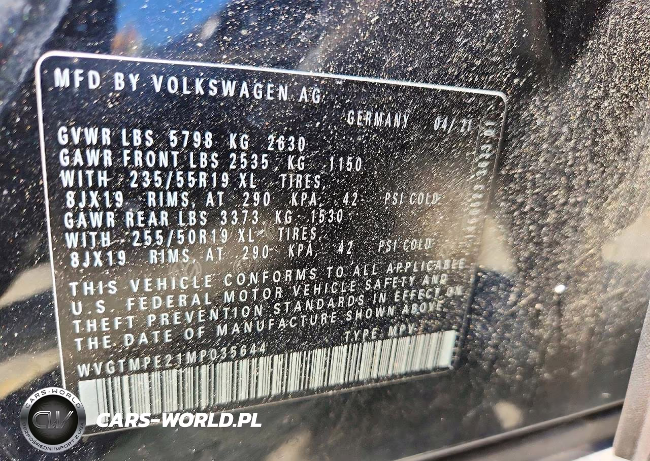 2021 Volkswagen Id.4 Pro S VIN:WVGTMPE21MP035644 - 13